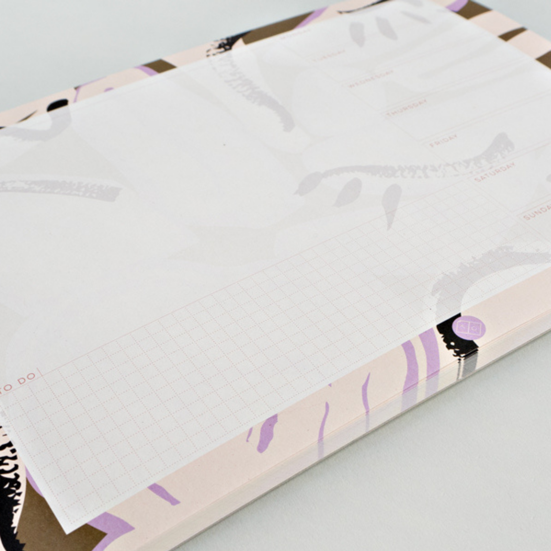 Capri Weekly Desk Organiser Pad