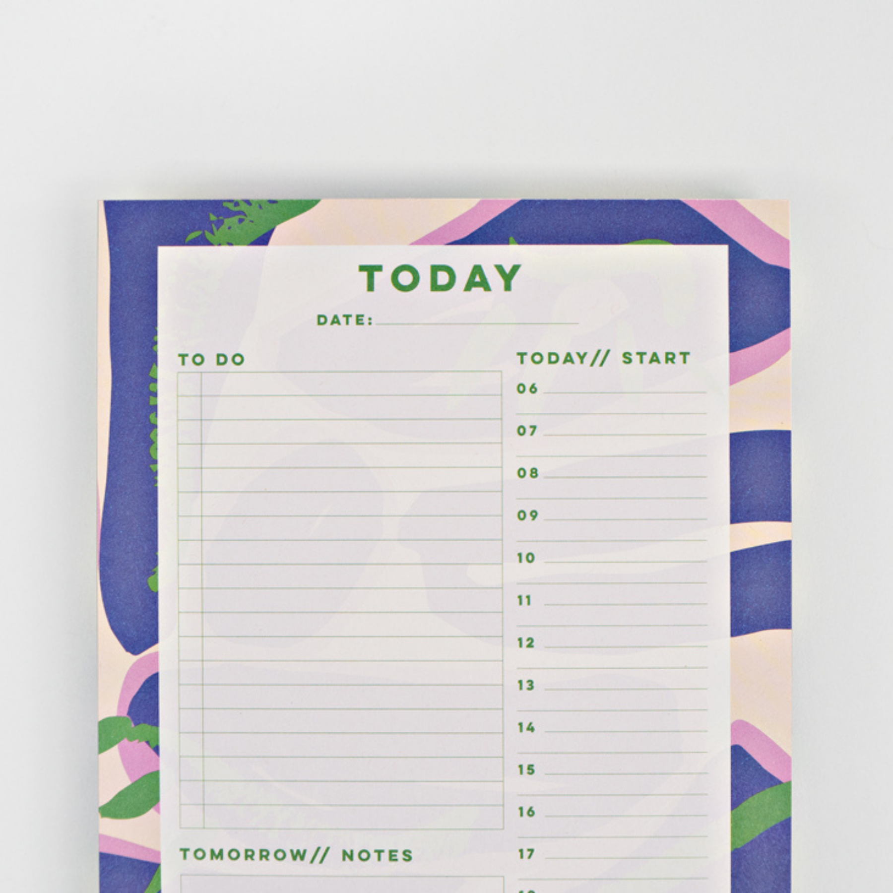 Capri Daily Desk Planner Pad
