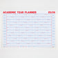 Academic Year Planner 