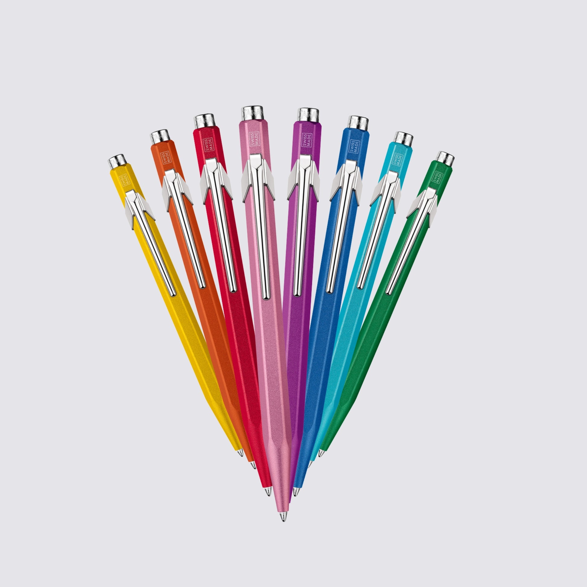 849 Ballpoint Pen - COLORMAT-X Red