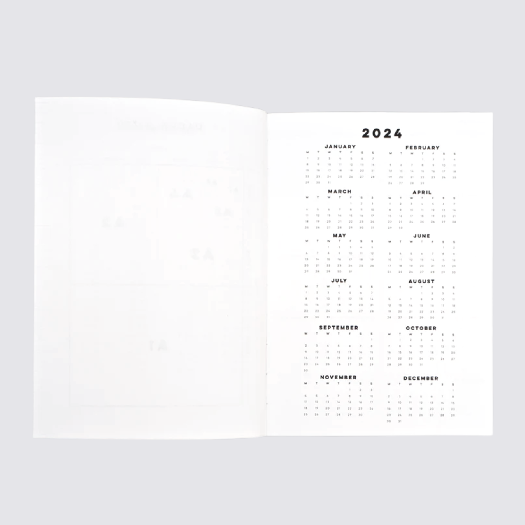 2024 Weekly Planner - Capri No. 1