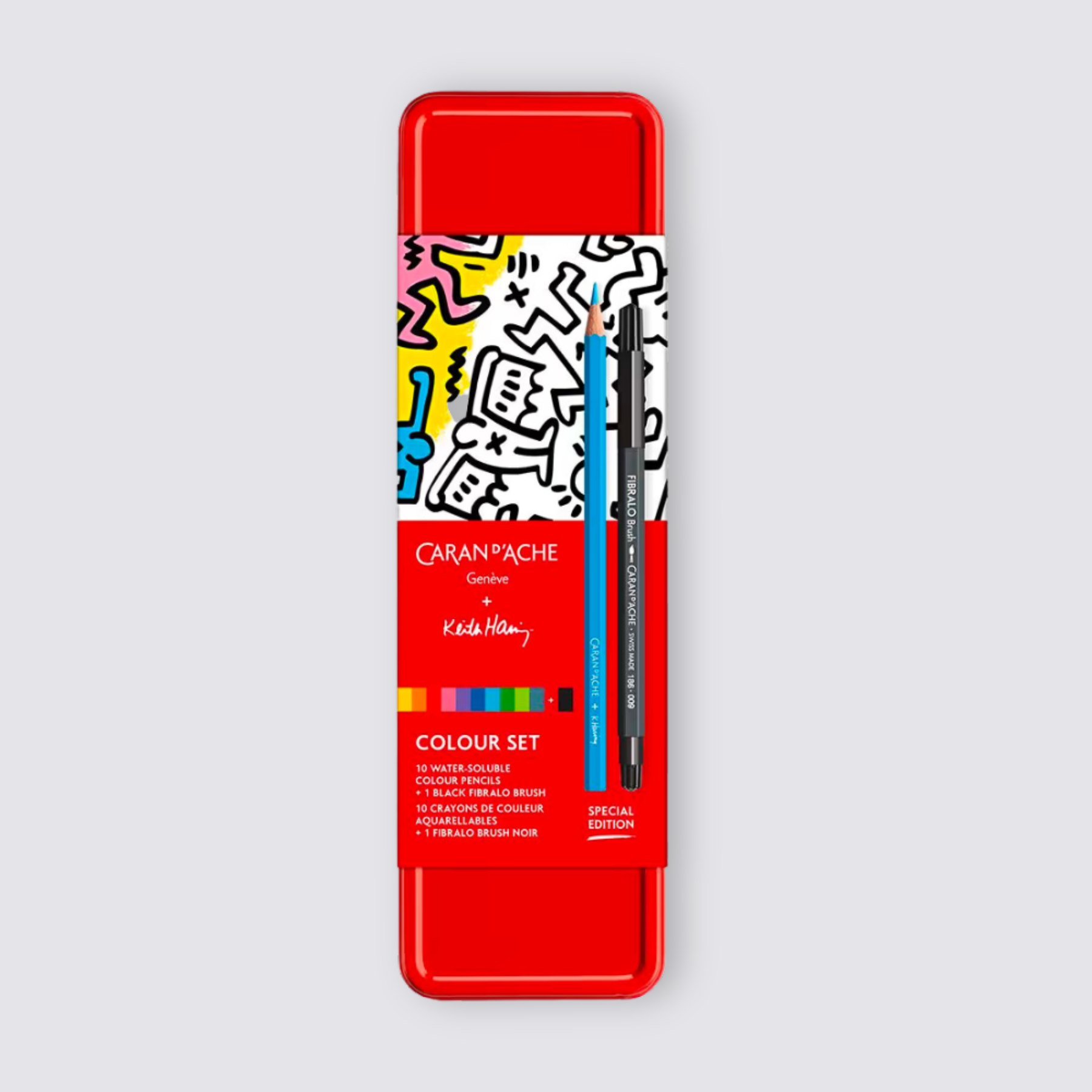 Keith Haring Colour Pencils Set
