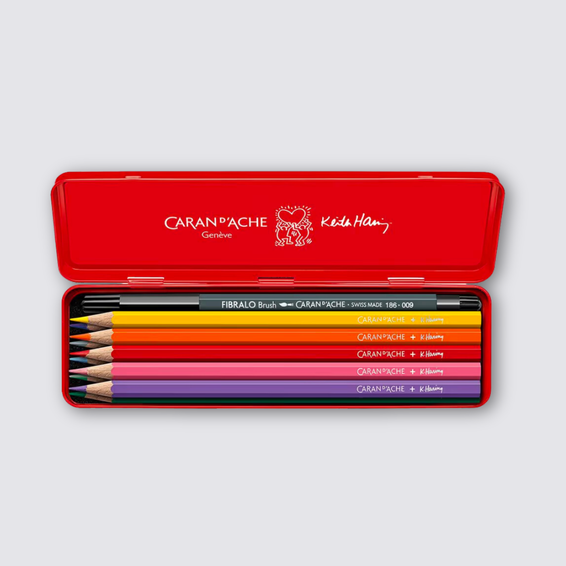 Keith Haring Colour Pencils Set
