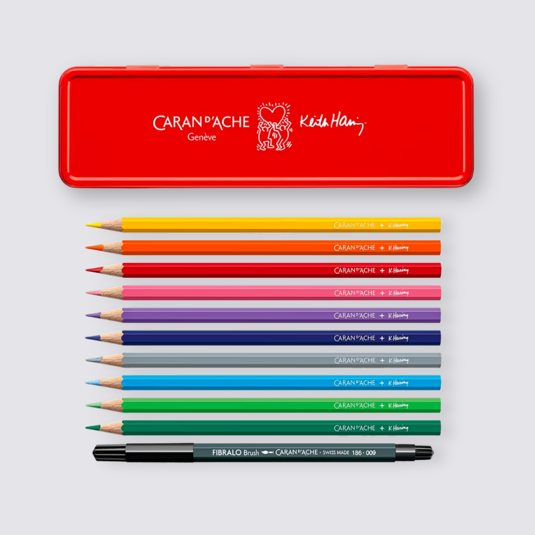 Keith Haring Colour Pencils Set