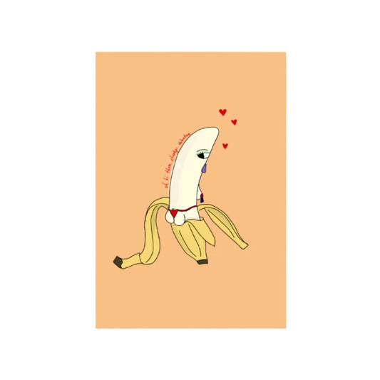 Cheeky Banana Card
