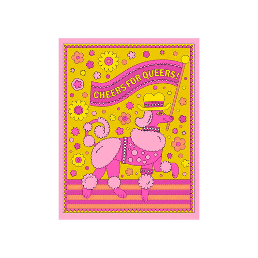 Cheers Queers Greeting Card