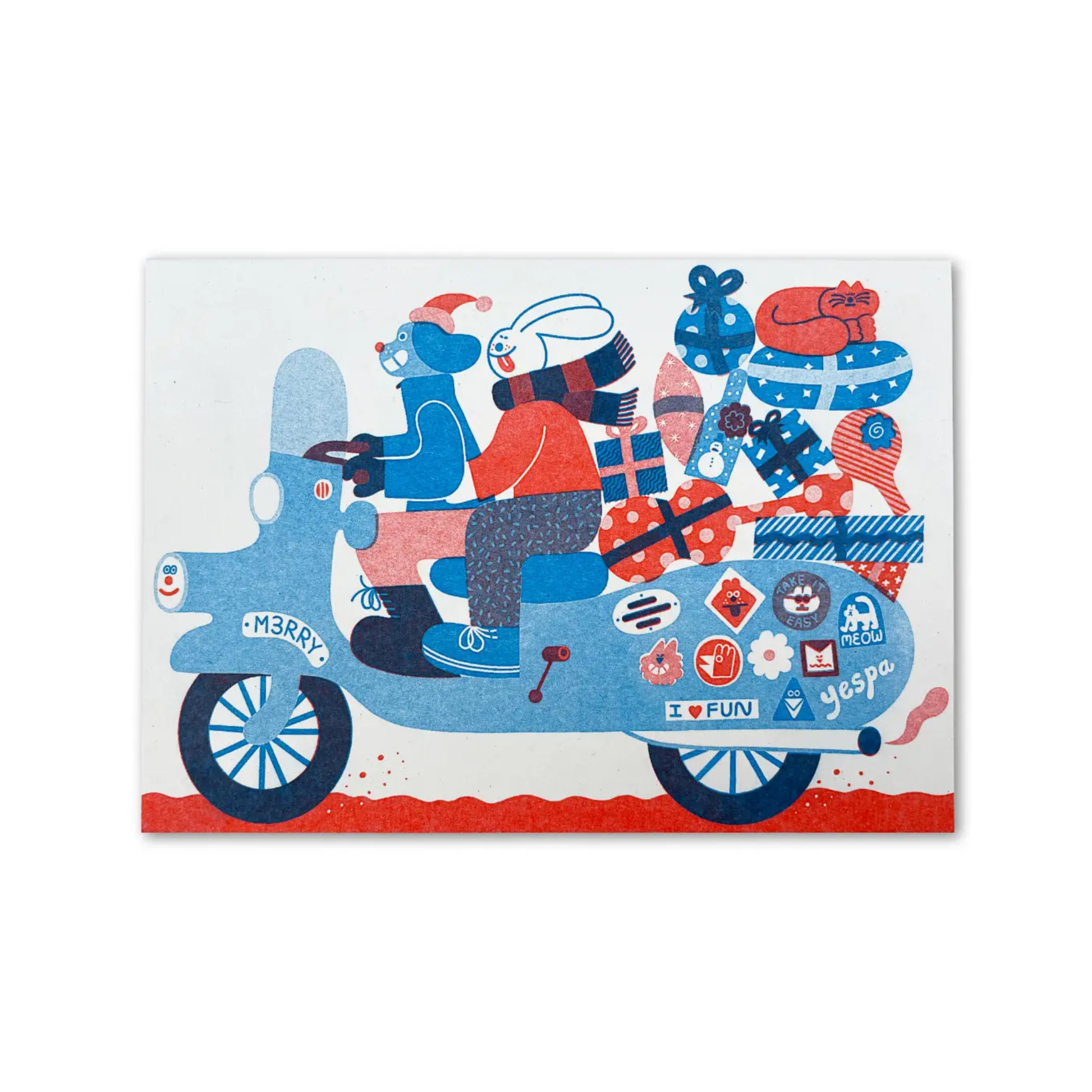 Christmas Scooter
