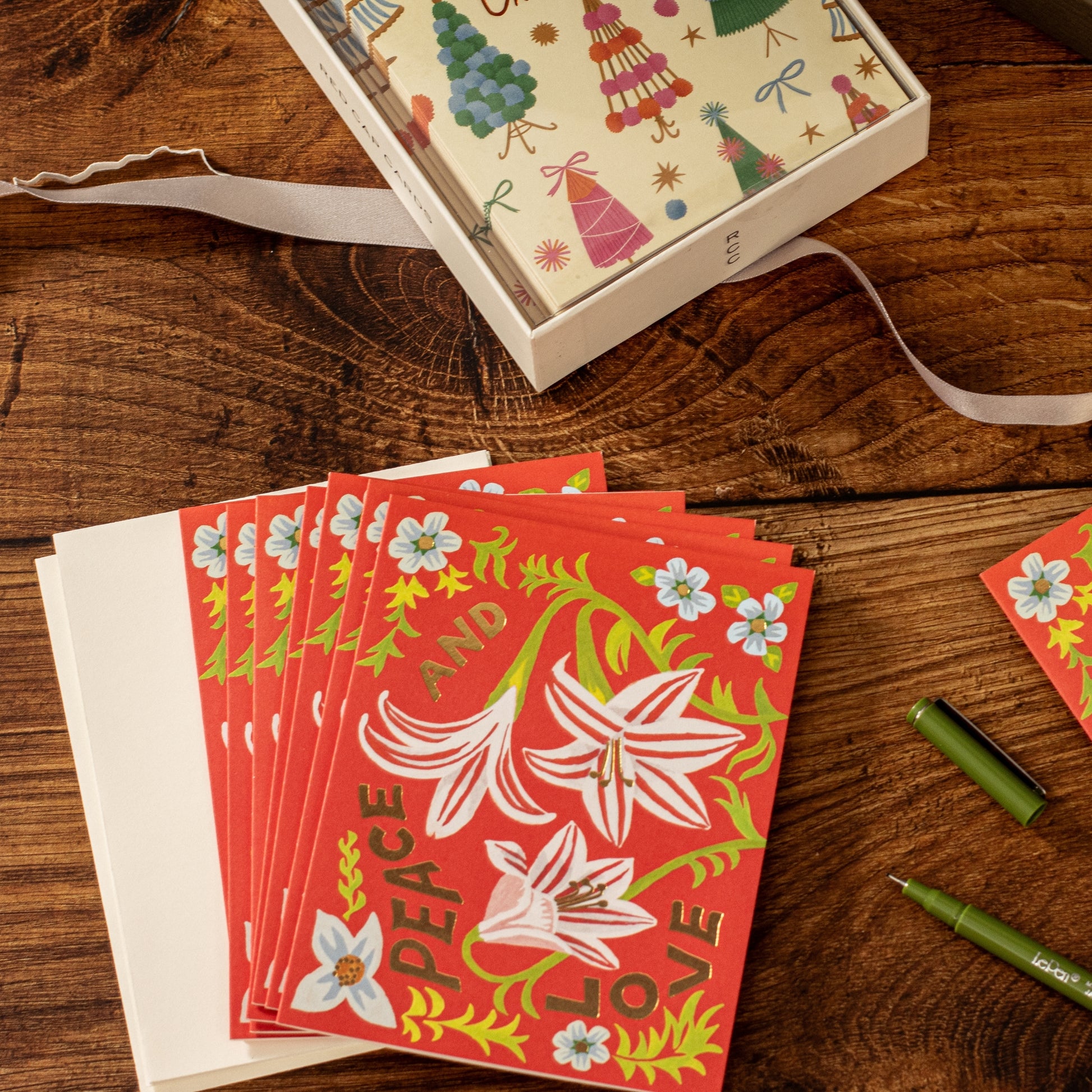 Christmas Amaryllis - Set of 8