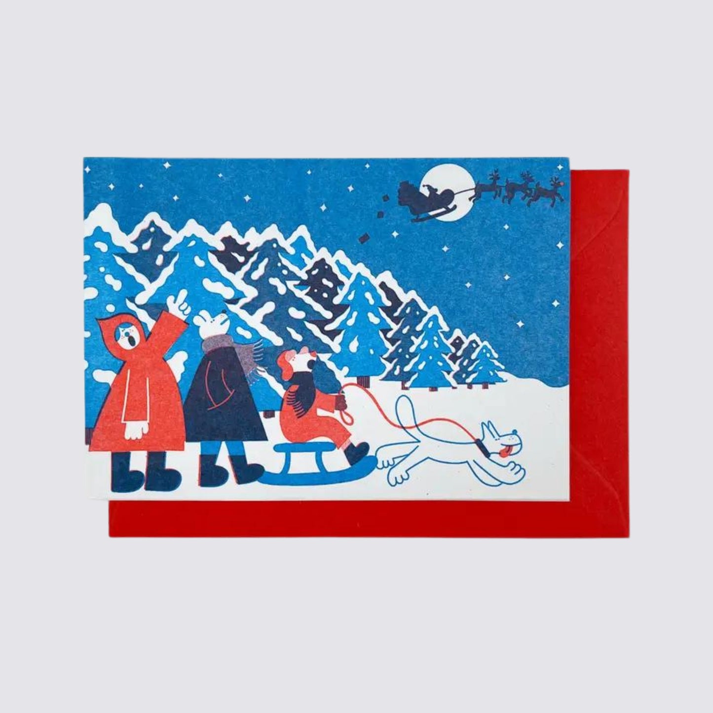Snowy Christmas Card