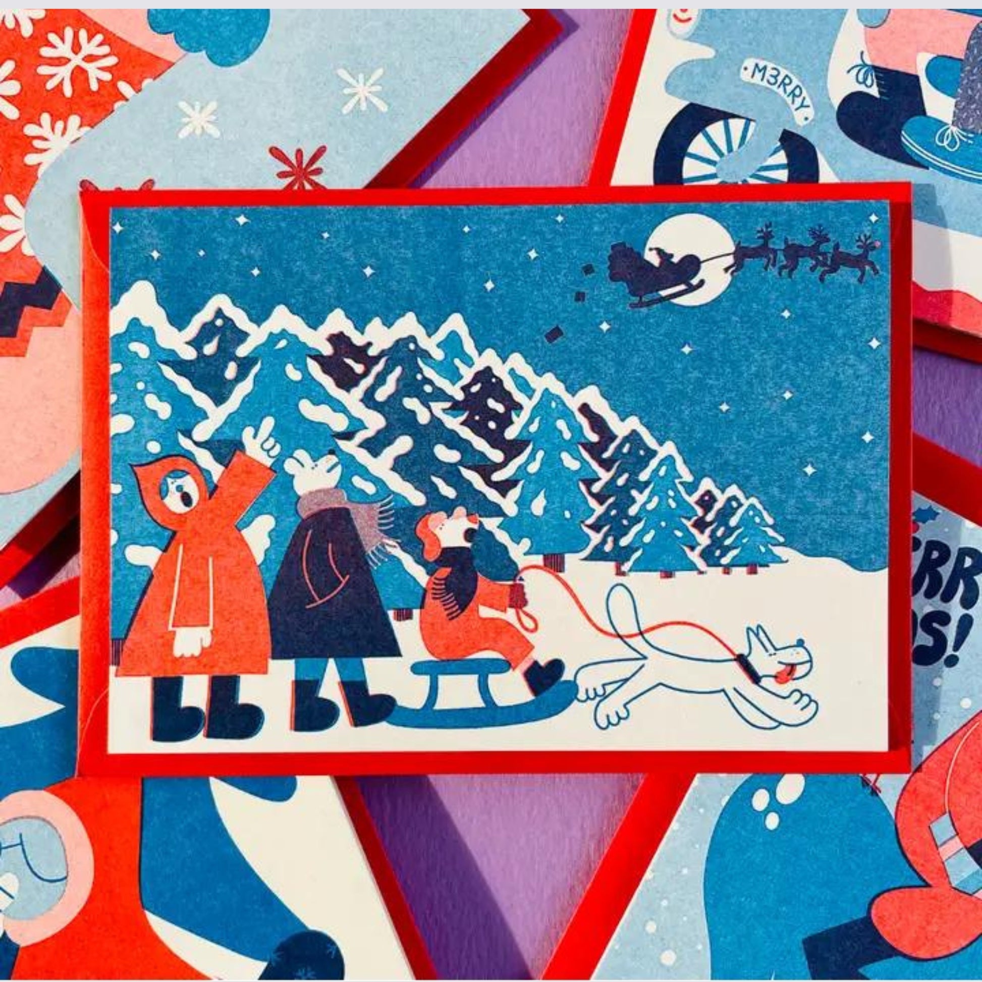 Christmas Sledging