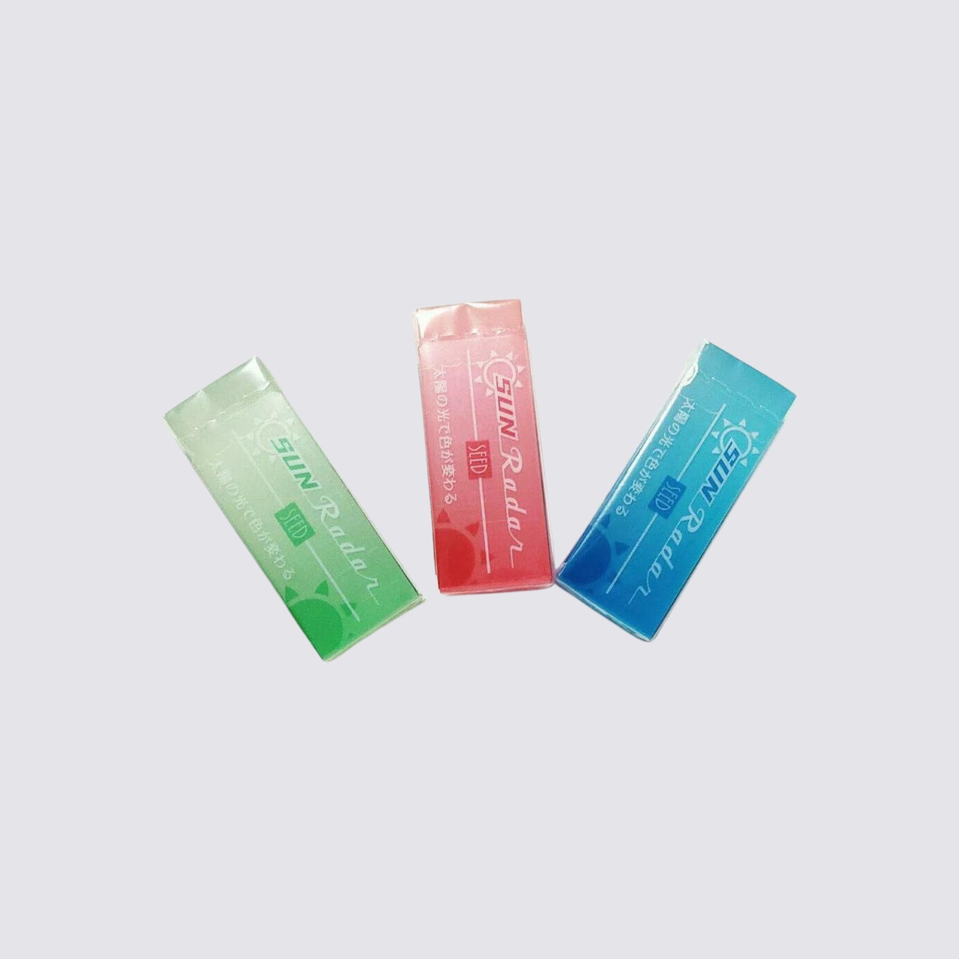 Colour Changing Eraser - Green Blue