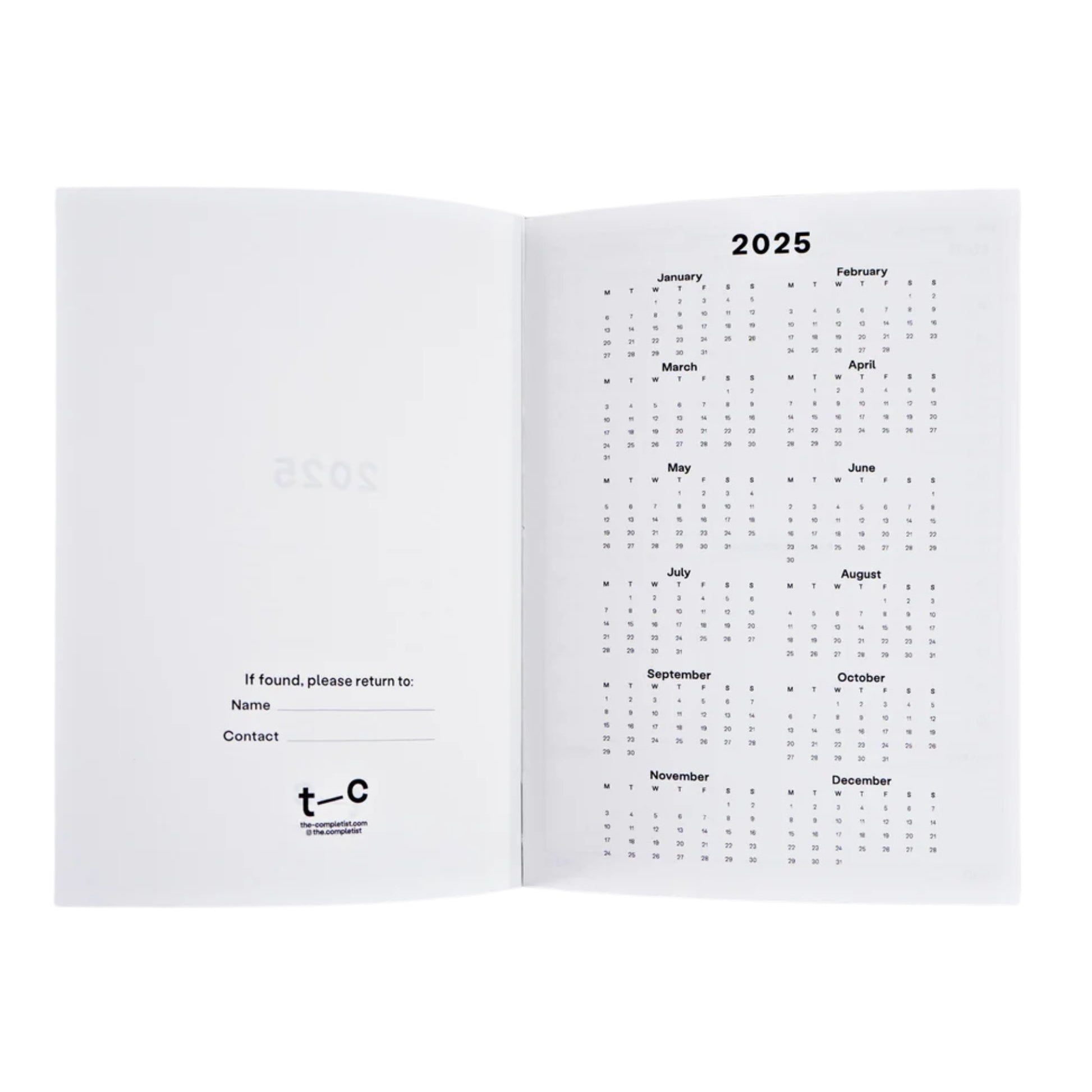2025 Daily Planner - Osaka / Papersmiths x The Completist