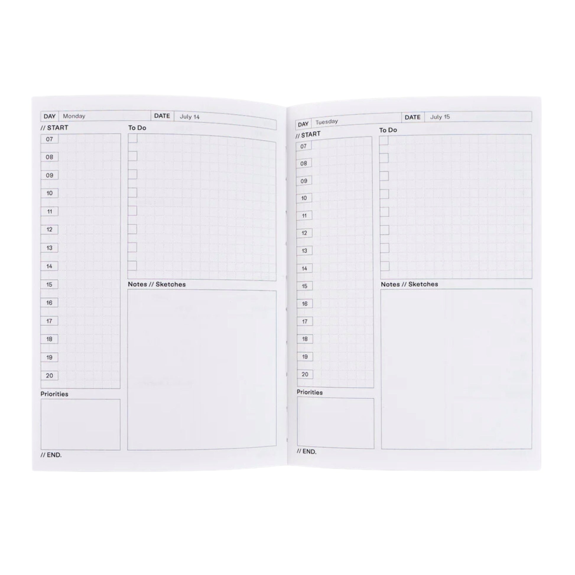 2025 Daily Planner - Osaka / Papersmiths x The Completist