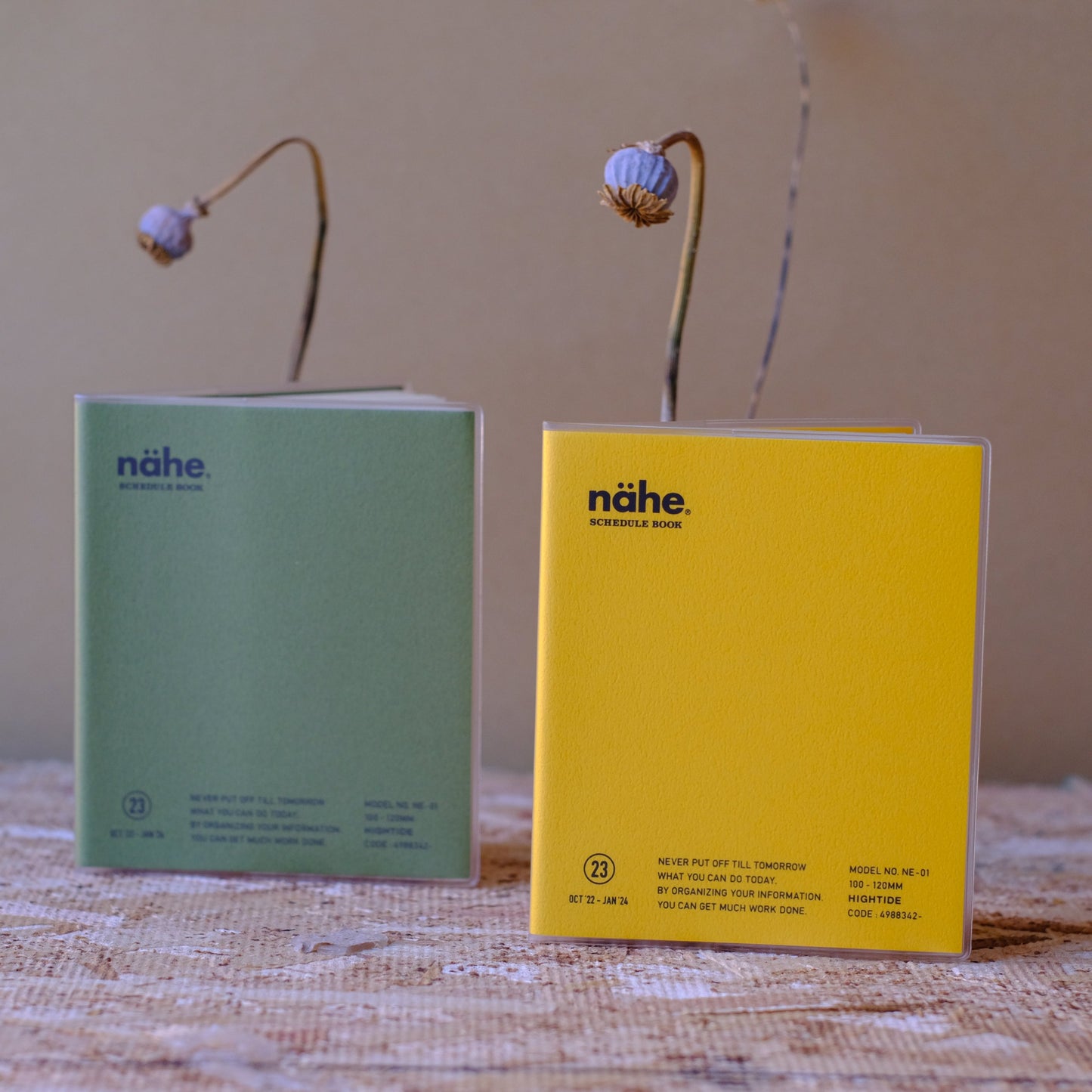 2024 Nahe Pocket Monthly Diary - Black