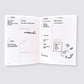 Undated daily planner layout