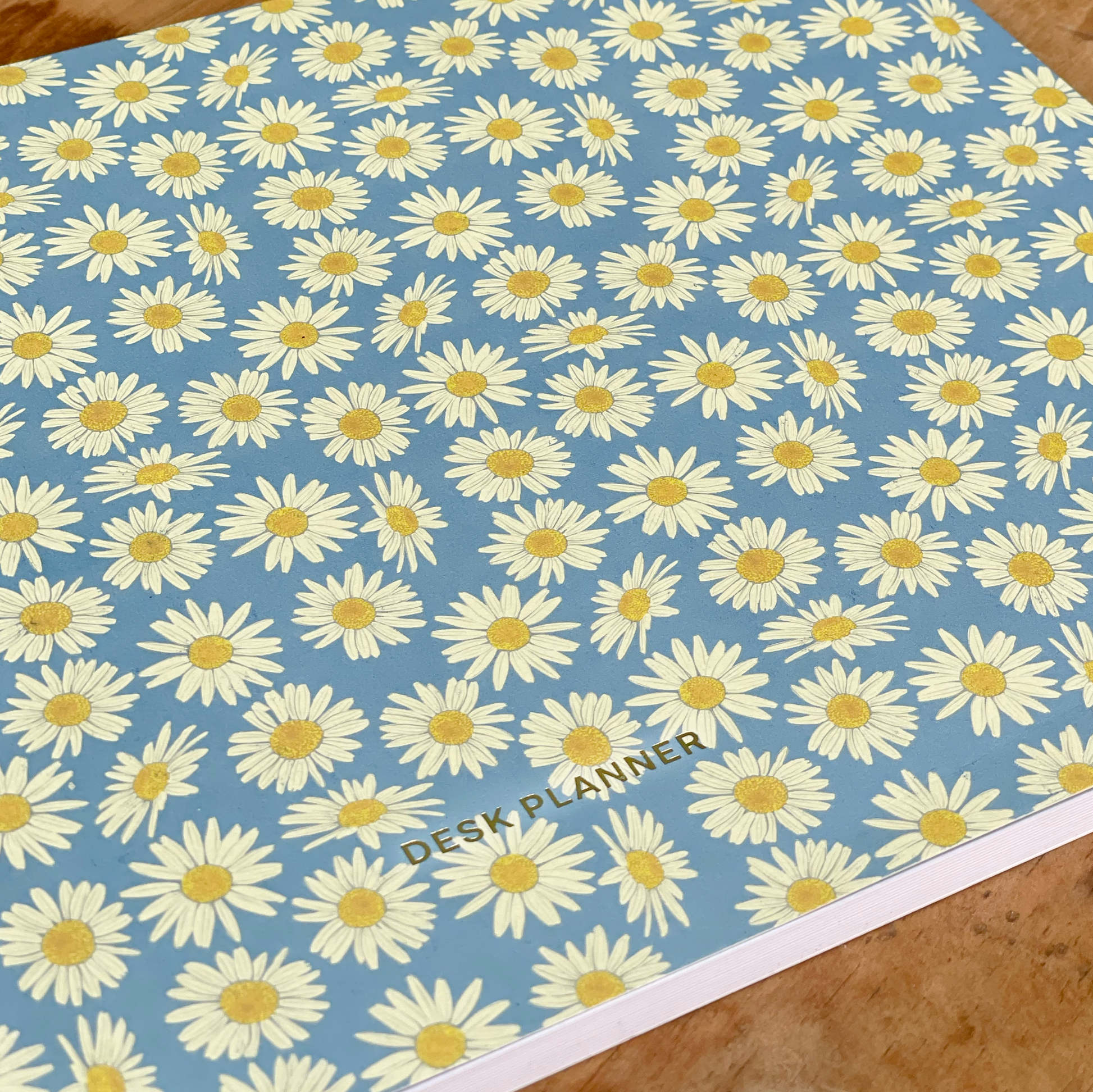Desk Planner - Daisy Print