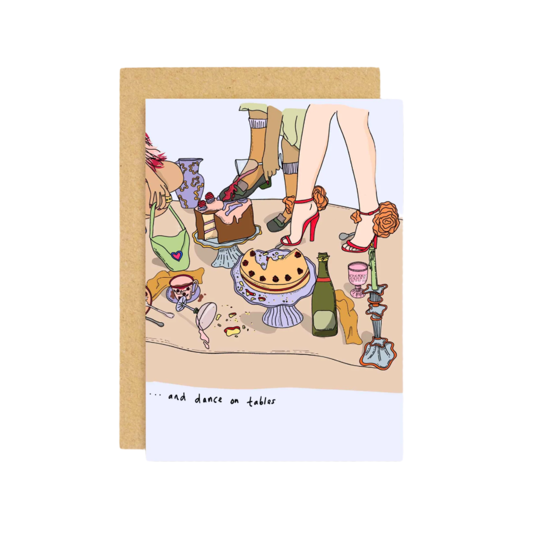 Dancing On Tables Card