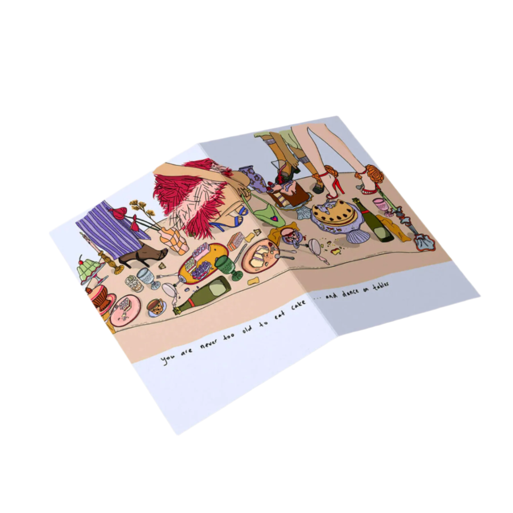 Dancing On Tables Card