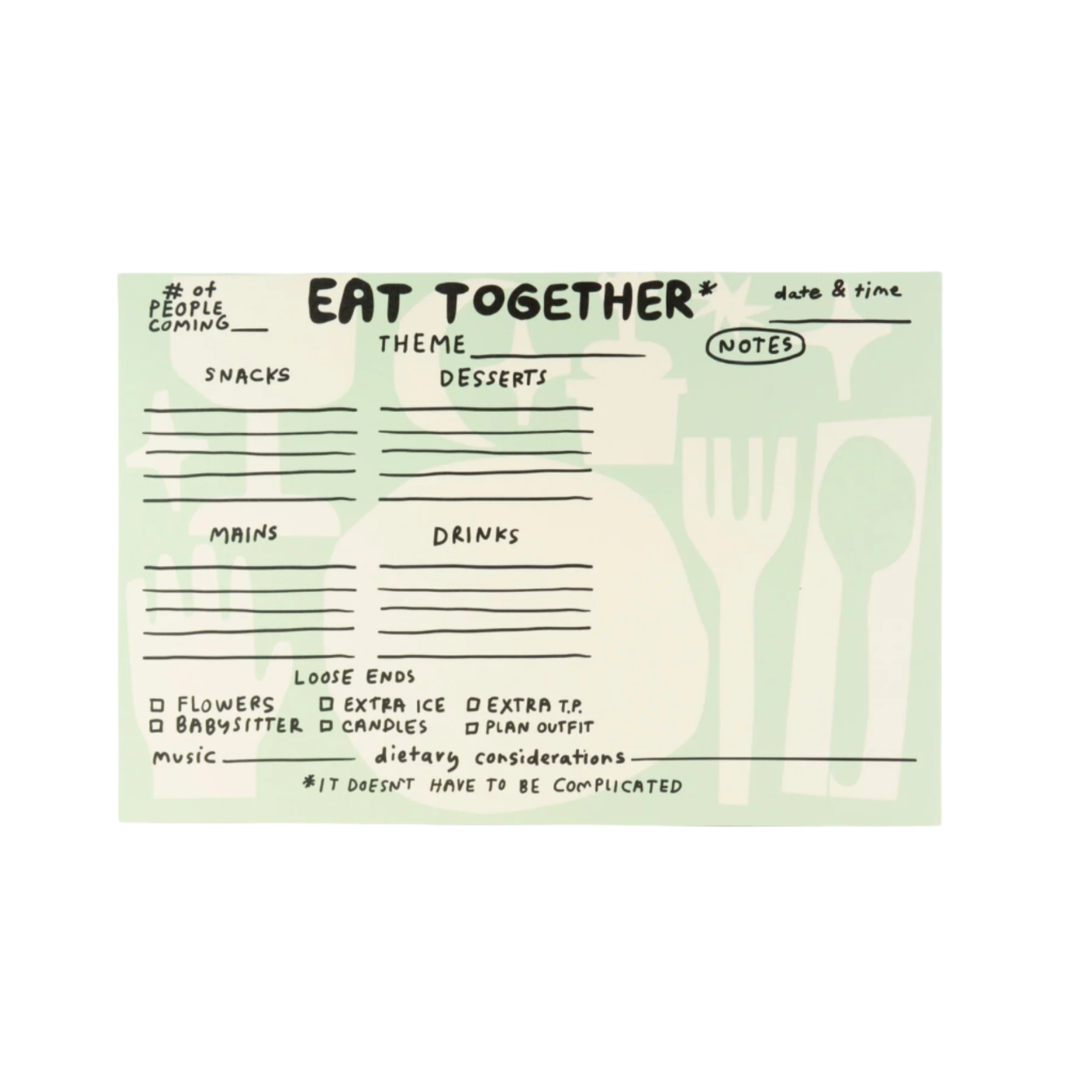 Eat Together Planner