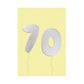 Foil 70 Birthday Card