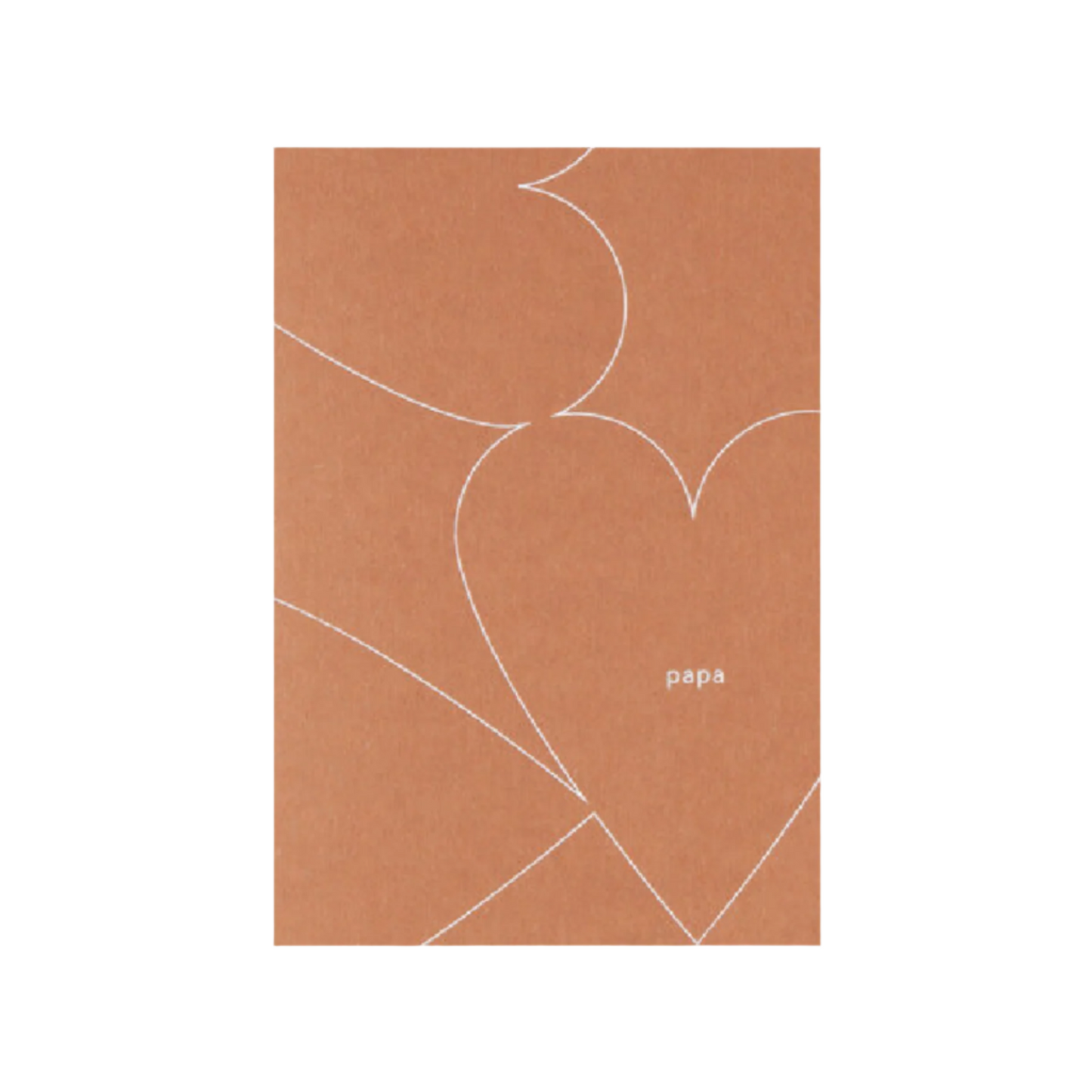 Foil Kraft Papa Card
