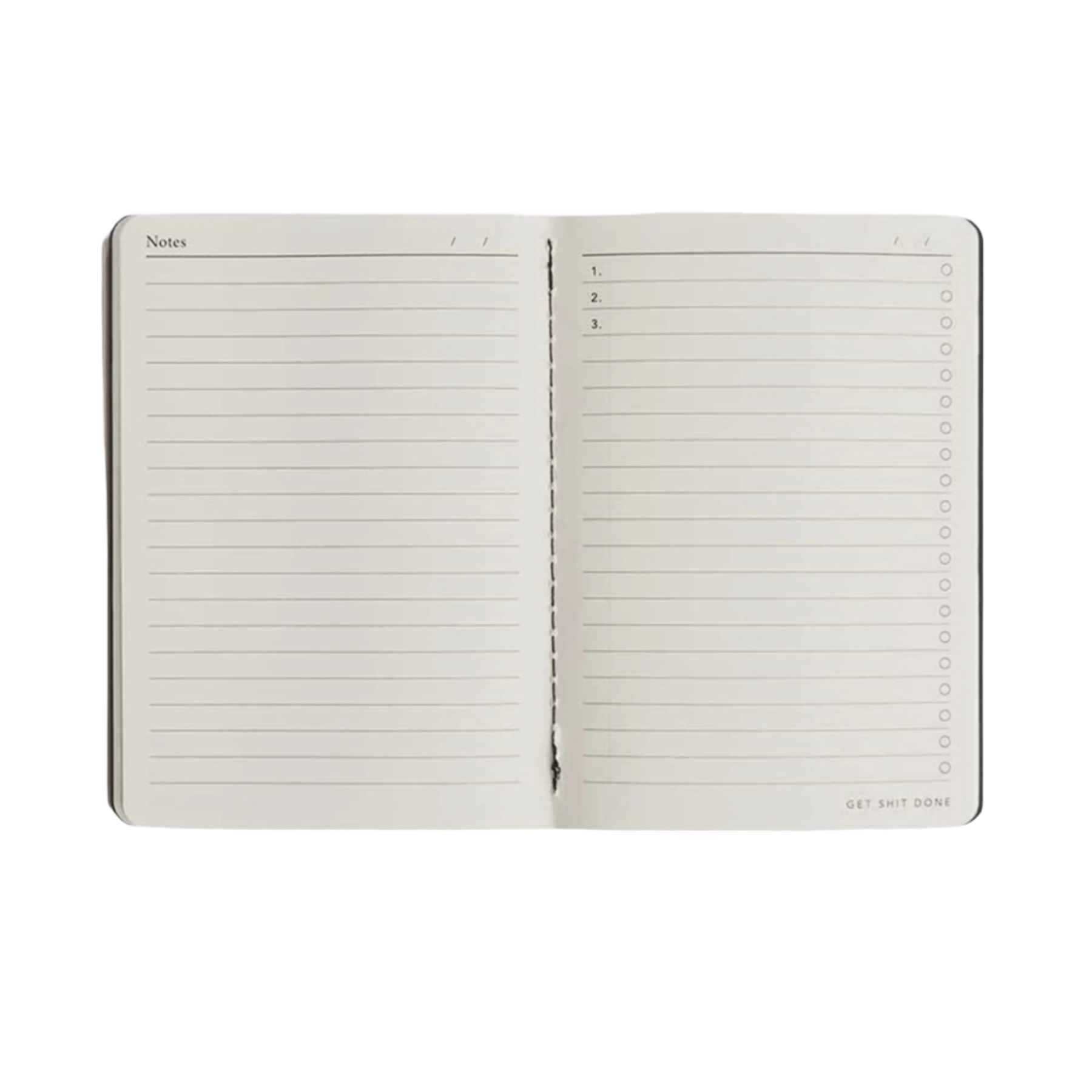 Get Shit Done To-Do List Notebook - A6
