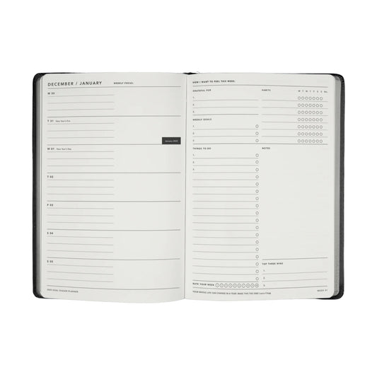 2025 Goal Digger Diary - Bold / Black