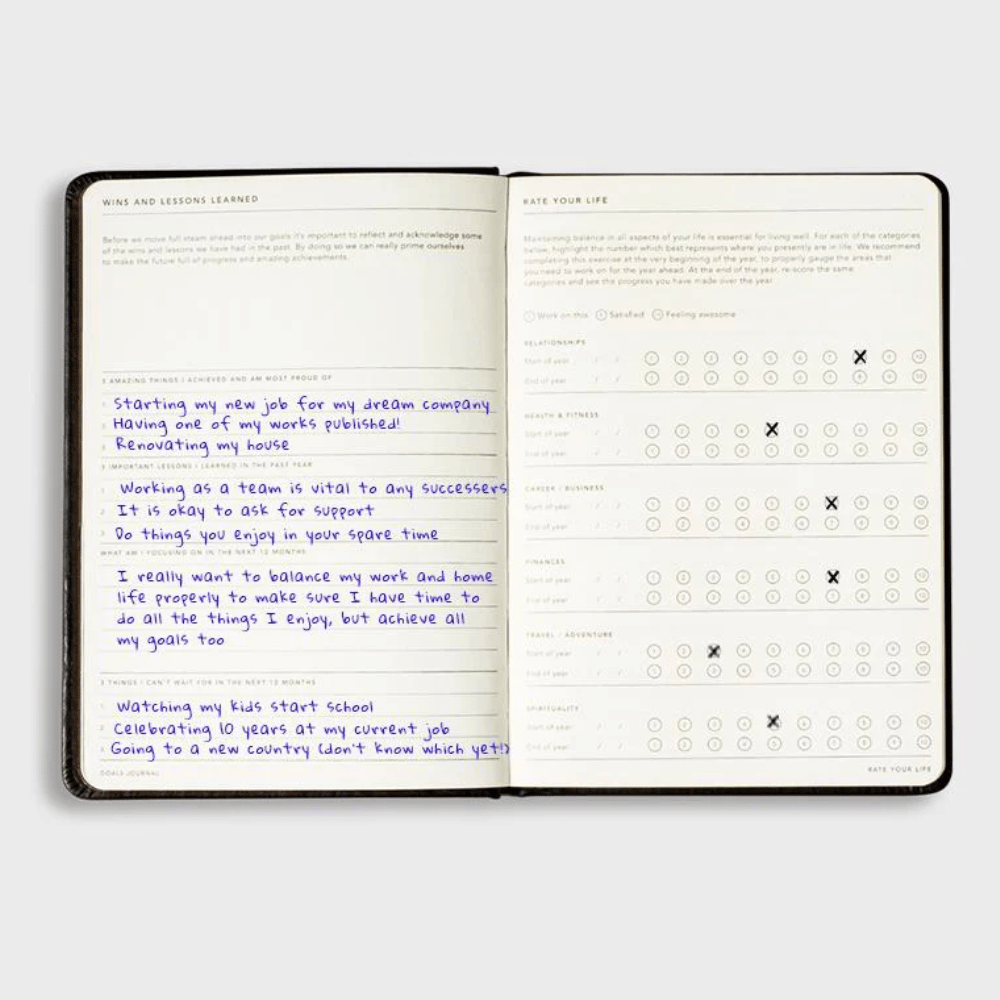 Goals Journal - Sand