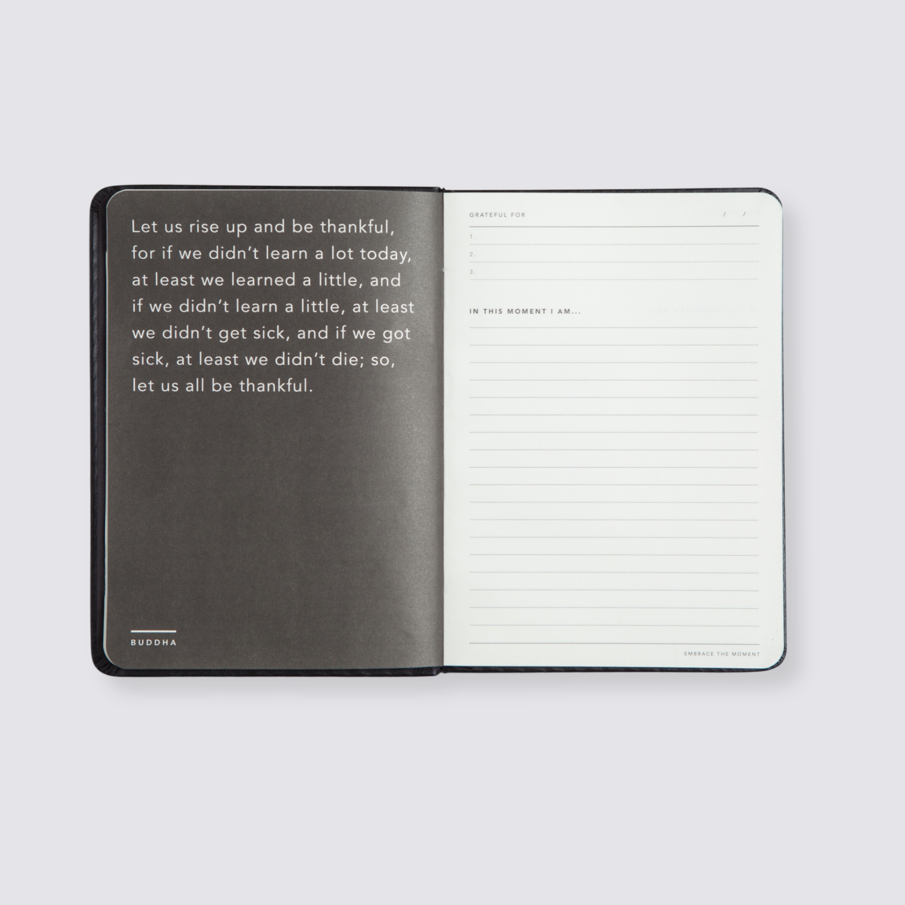 Gratitude Journal - Black