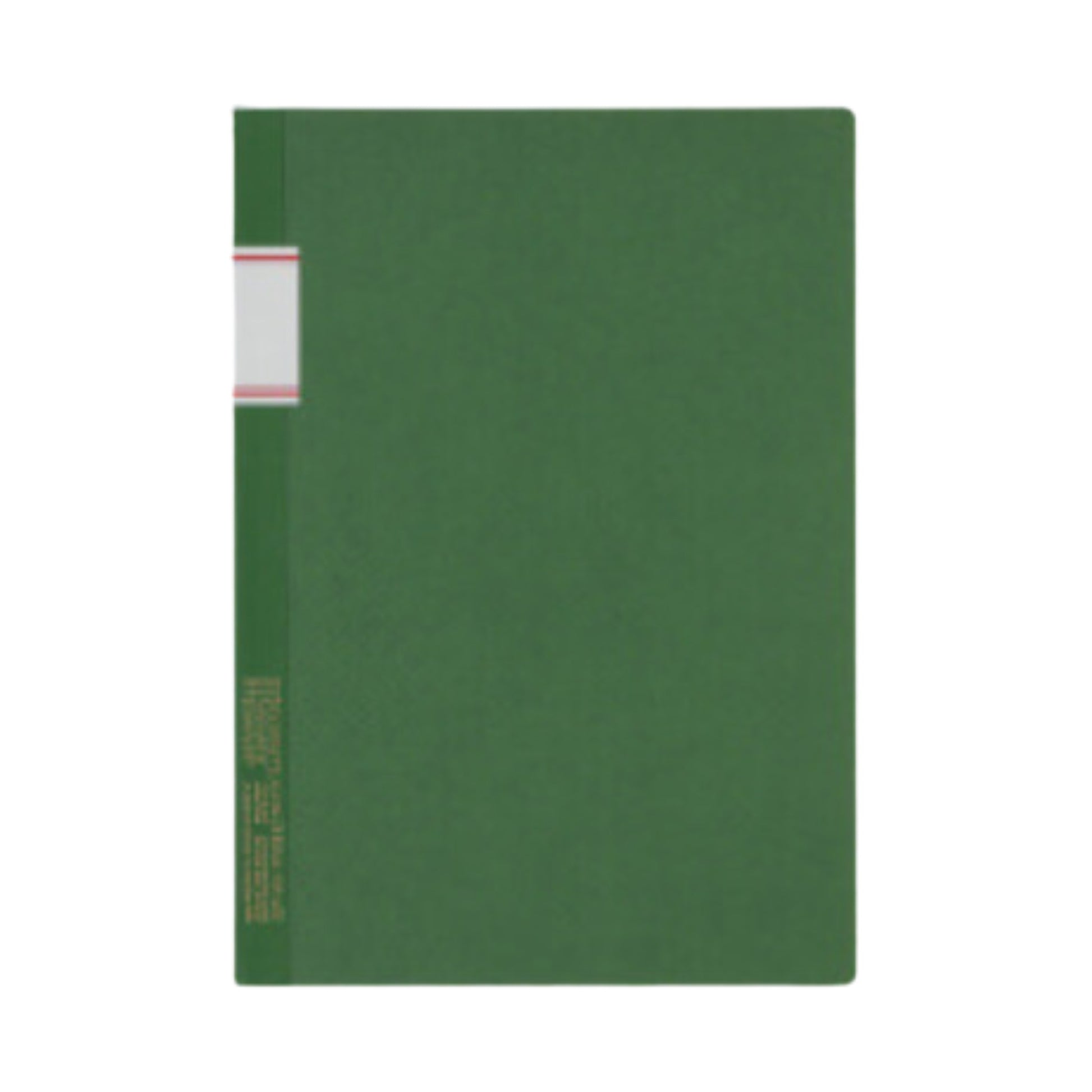 Vintage Notebook Ruled - Green