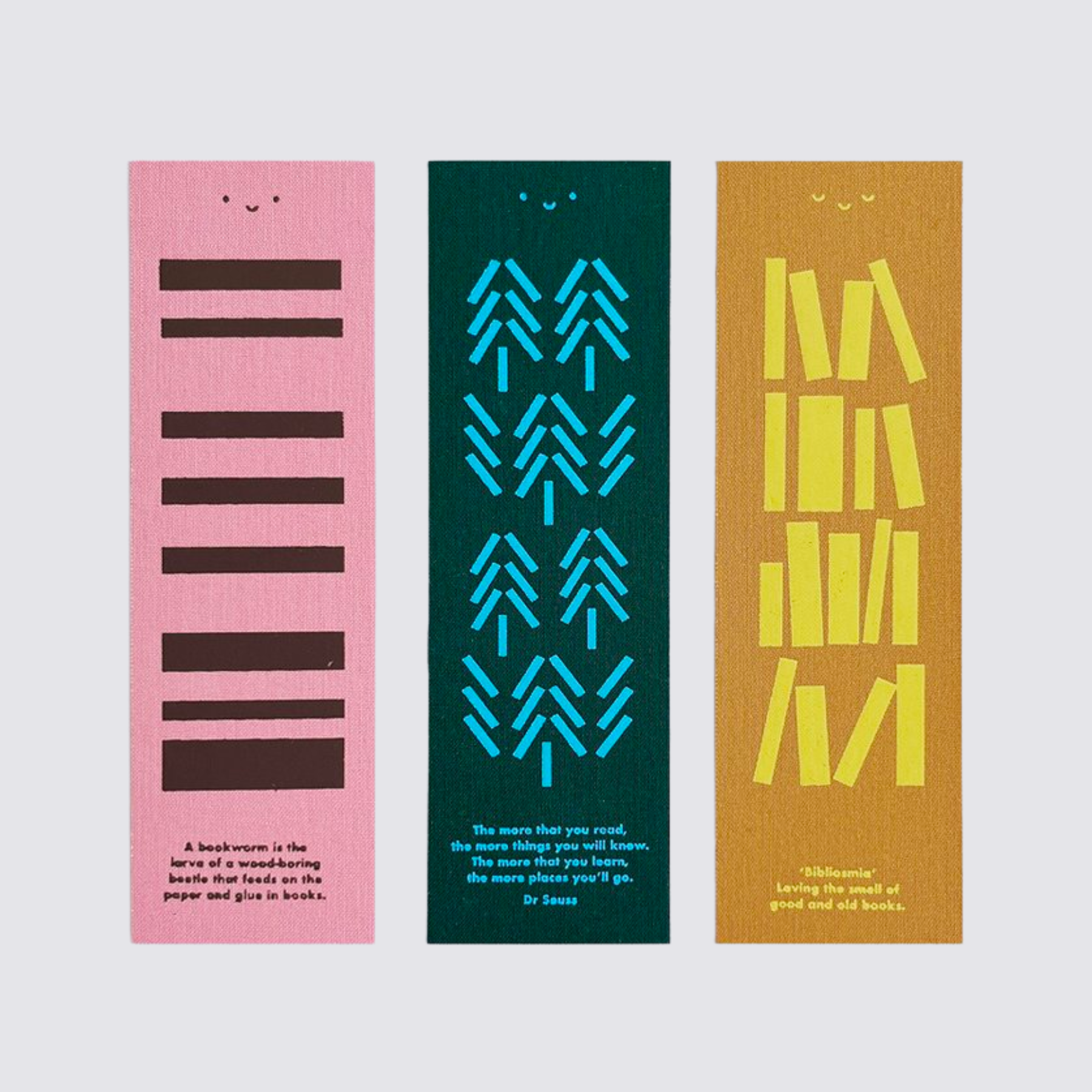 Bibliosmia Ochre Bookmark