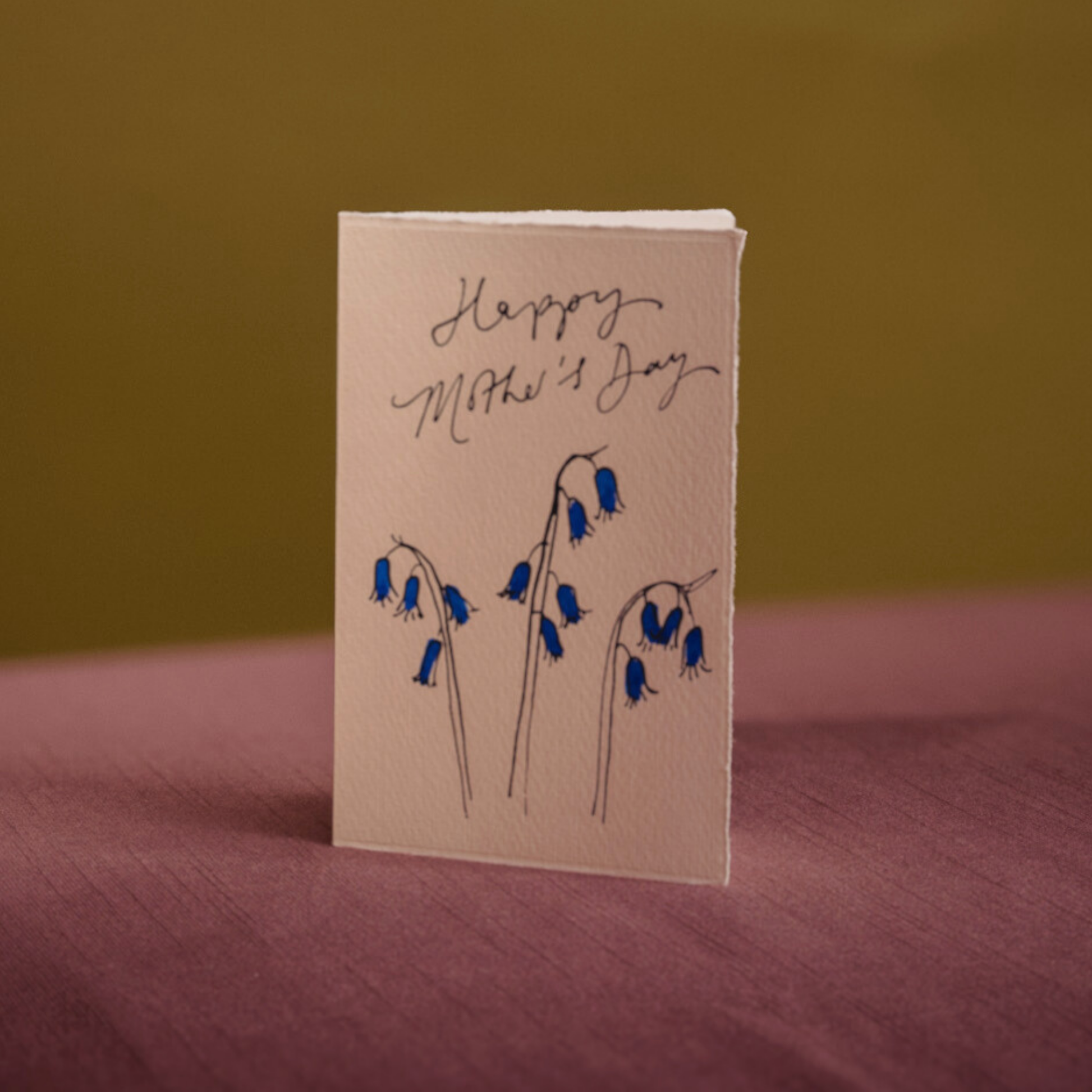 Mother's Day Bluebells Card