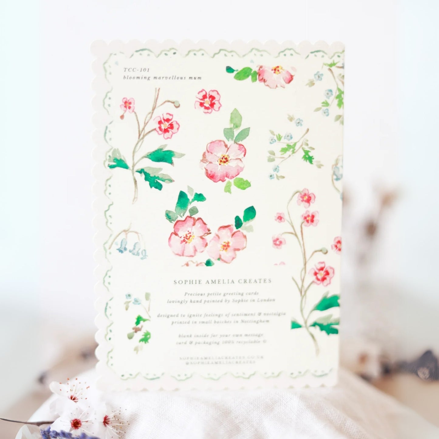 Blooming Marvellous Mum Card