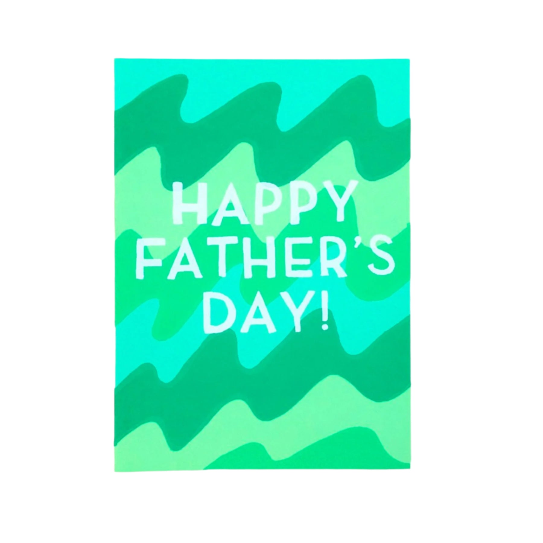 Father's Day Waves Card