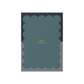 Happy father's Day greeting card with gold foil and stripes