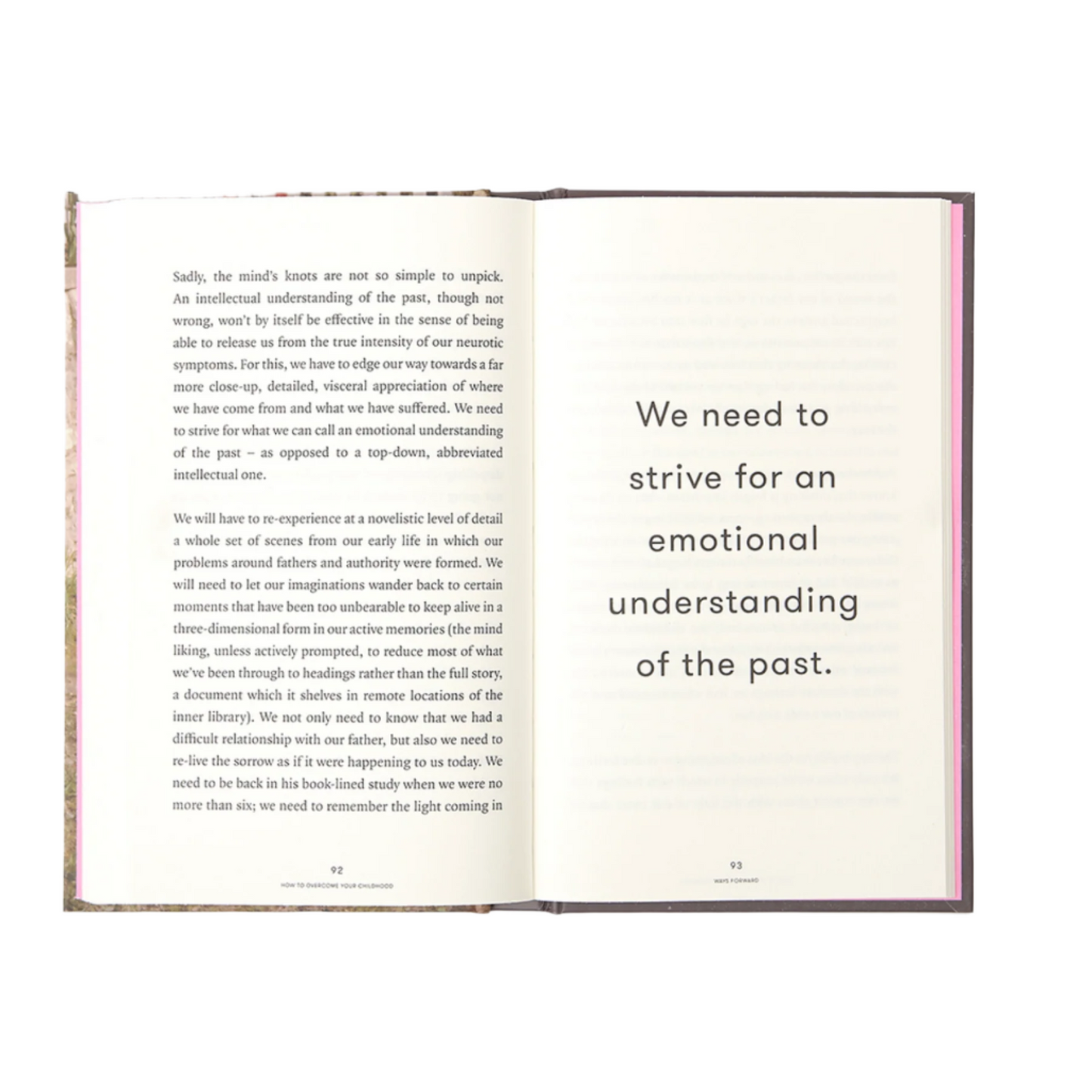 the school of life book on childhood trauma