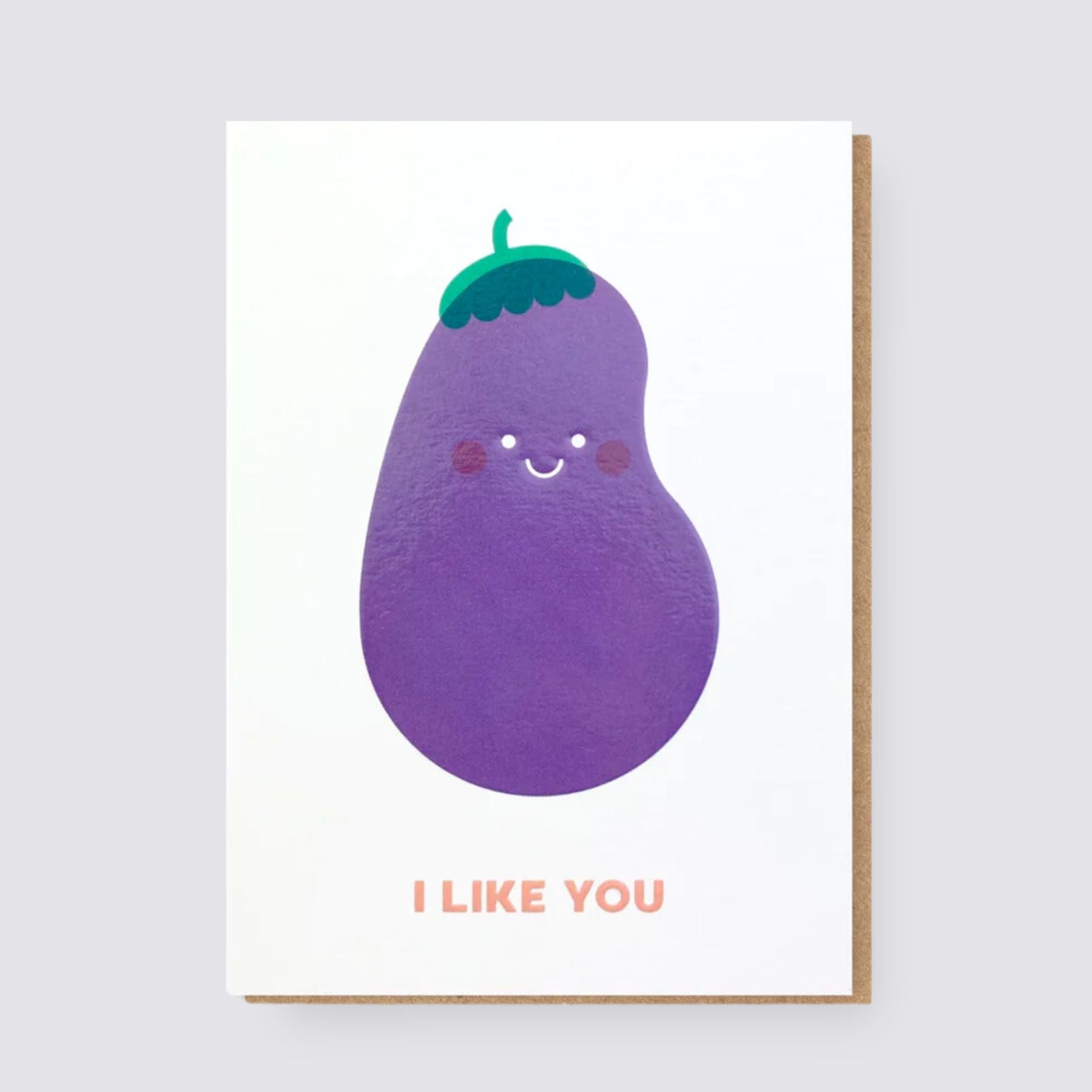 I Like You Aubergine