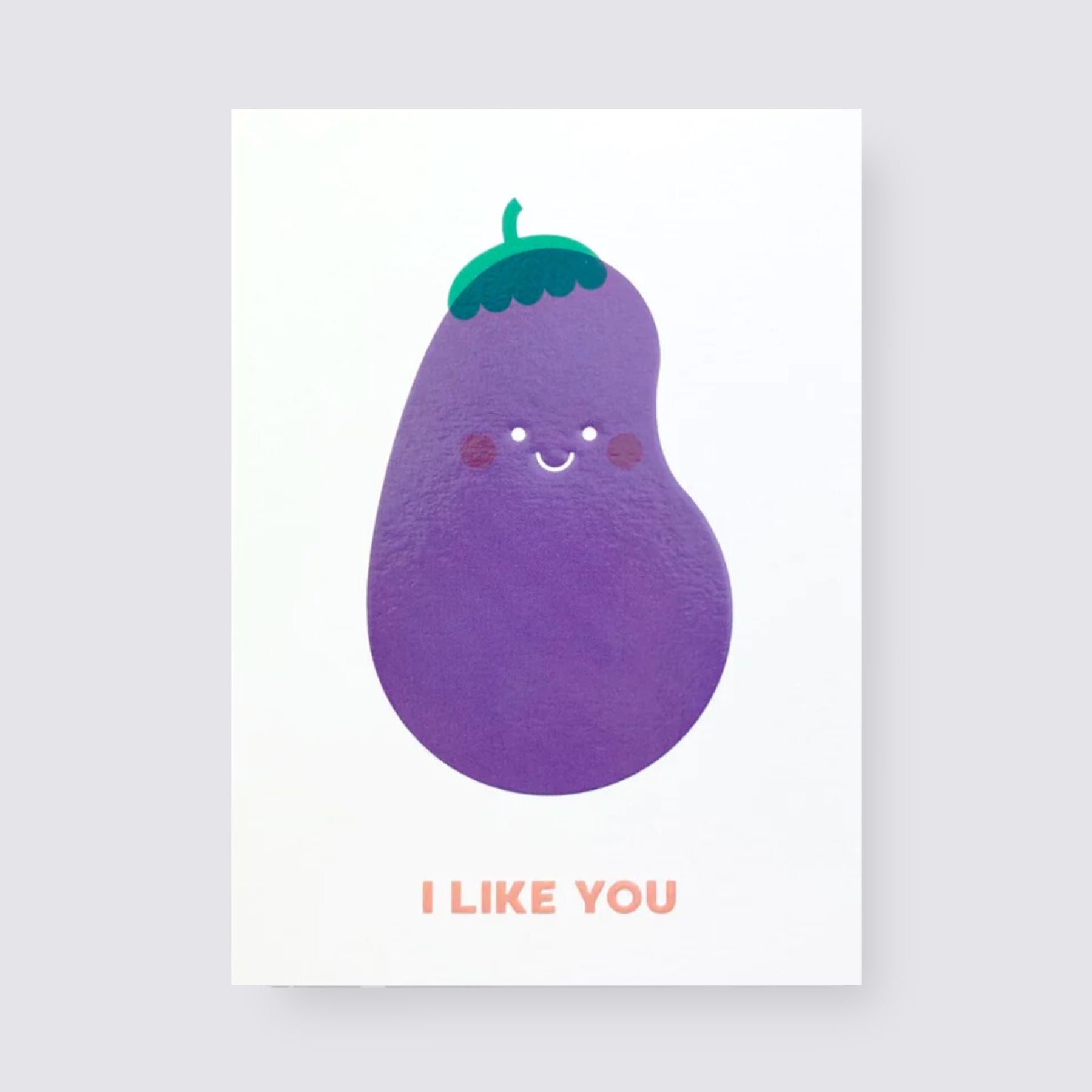 I Like You Aubergine