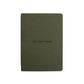 Khaki green a6 notebook