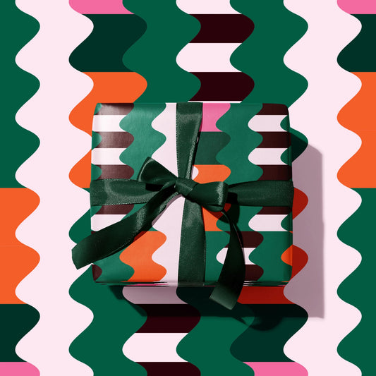 Gift Wrap Sheet - Kinetic Print