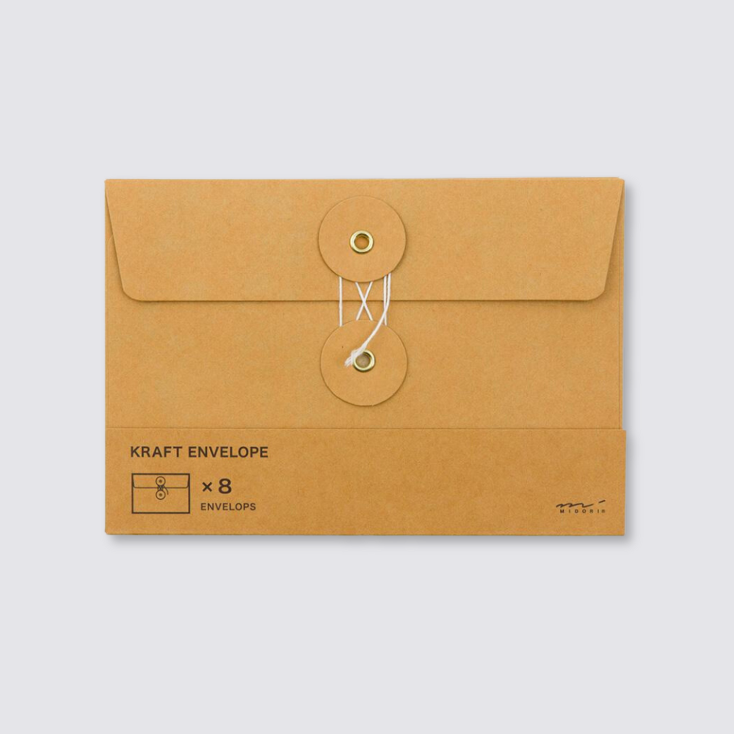 Kraft Envelope - Orange / Medium