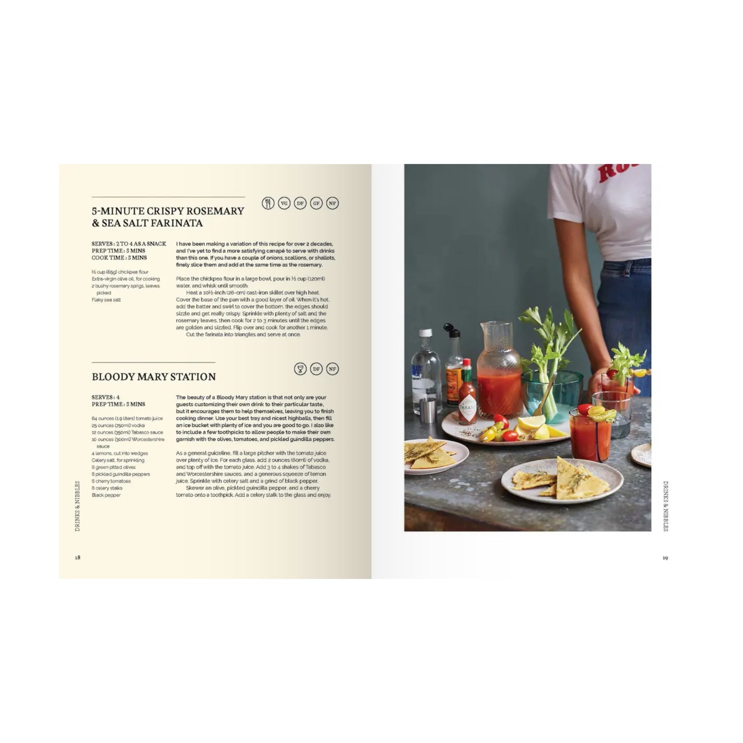 Last Minute Dinner Party Book Menu