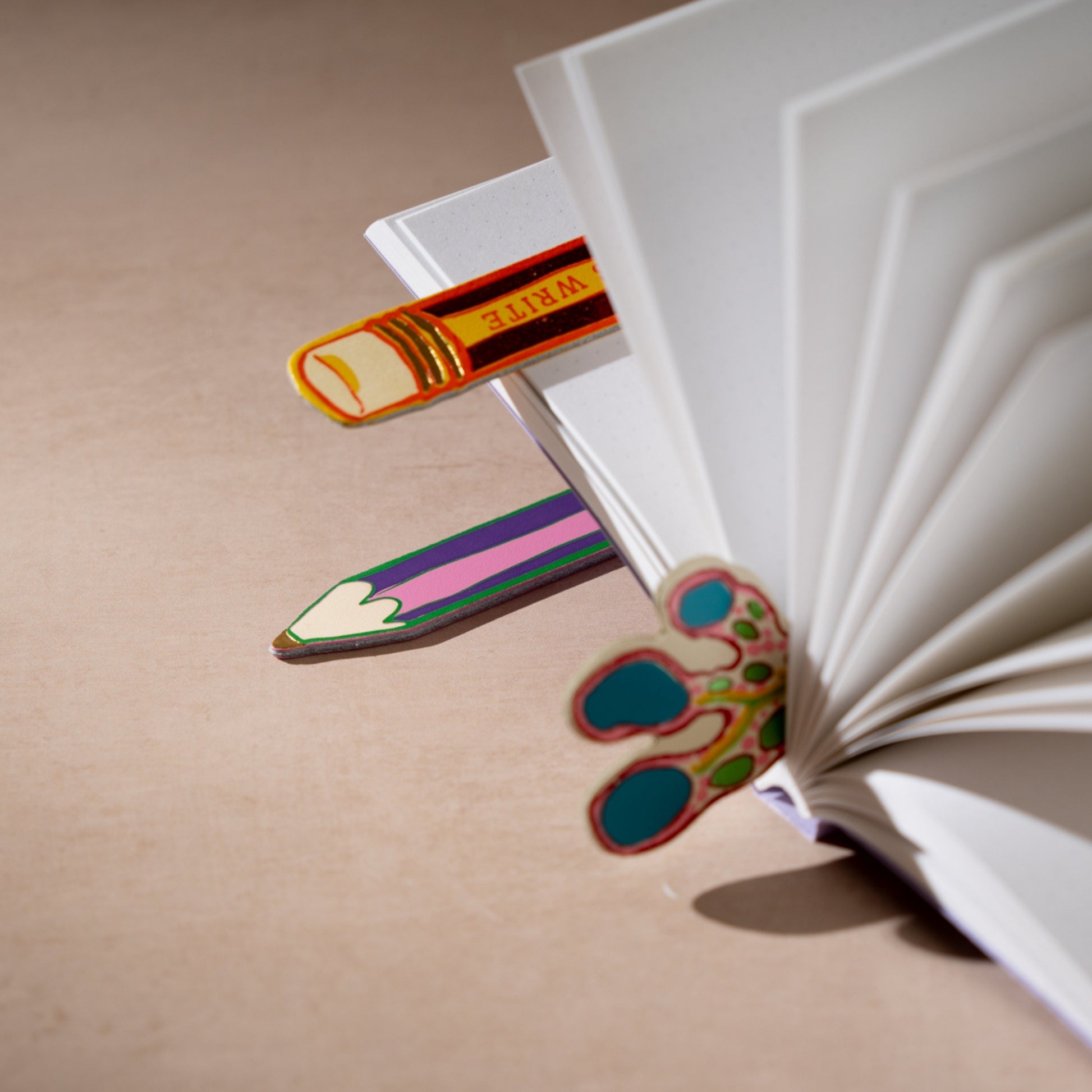 Always Write Bookmark - Hot Pink