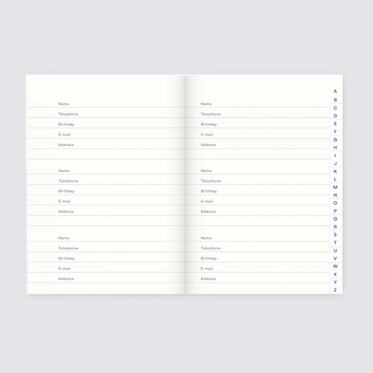 Fabrique a la Carte Address Book ‚Äì Lobster