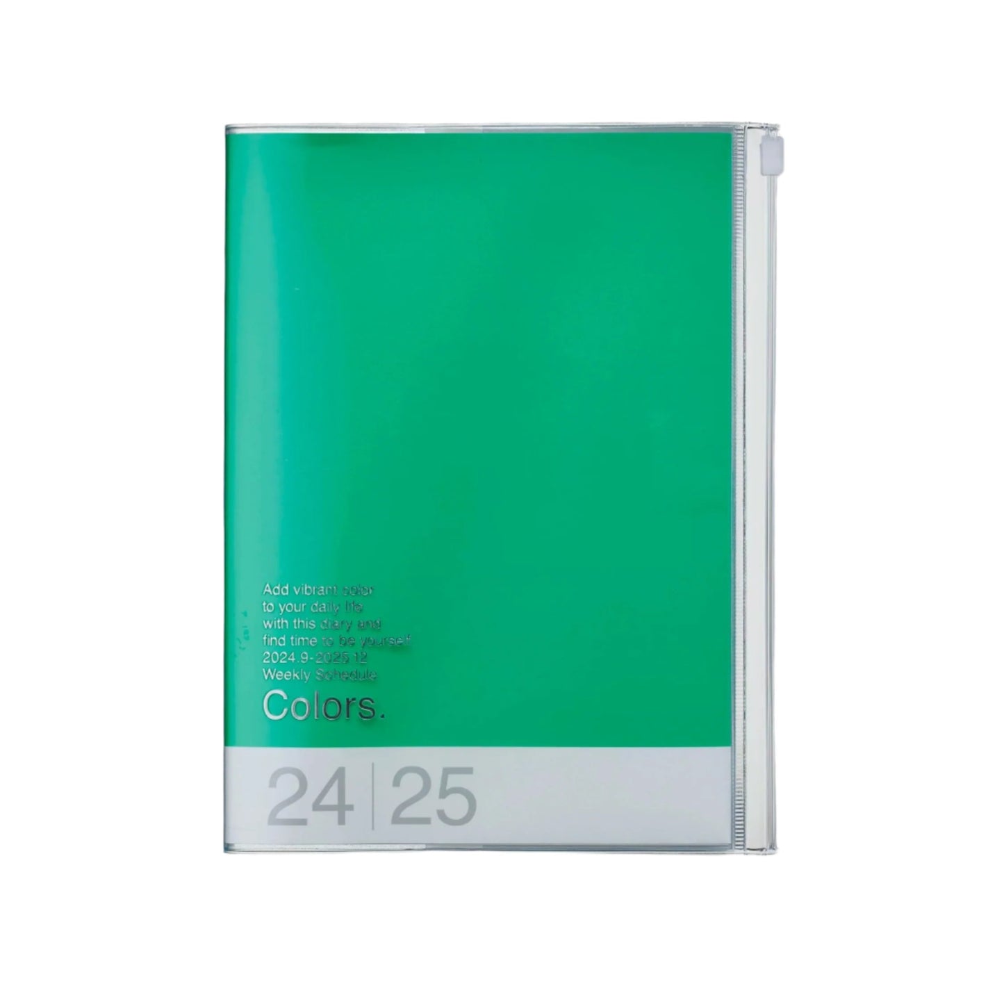 2025 Marks Weekly A6 Diary Green