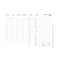 Green Gradient Dated Diary