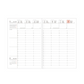 Marks A6 Weekly Diary