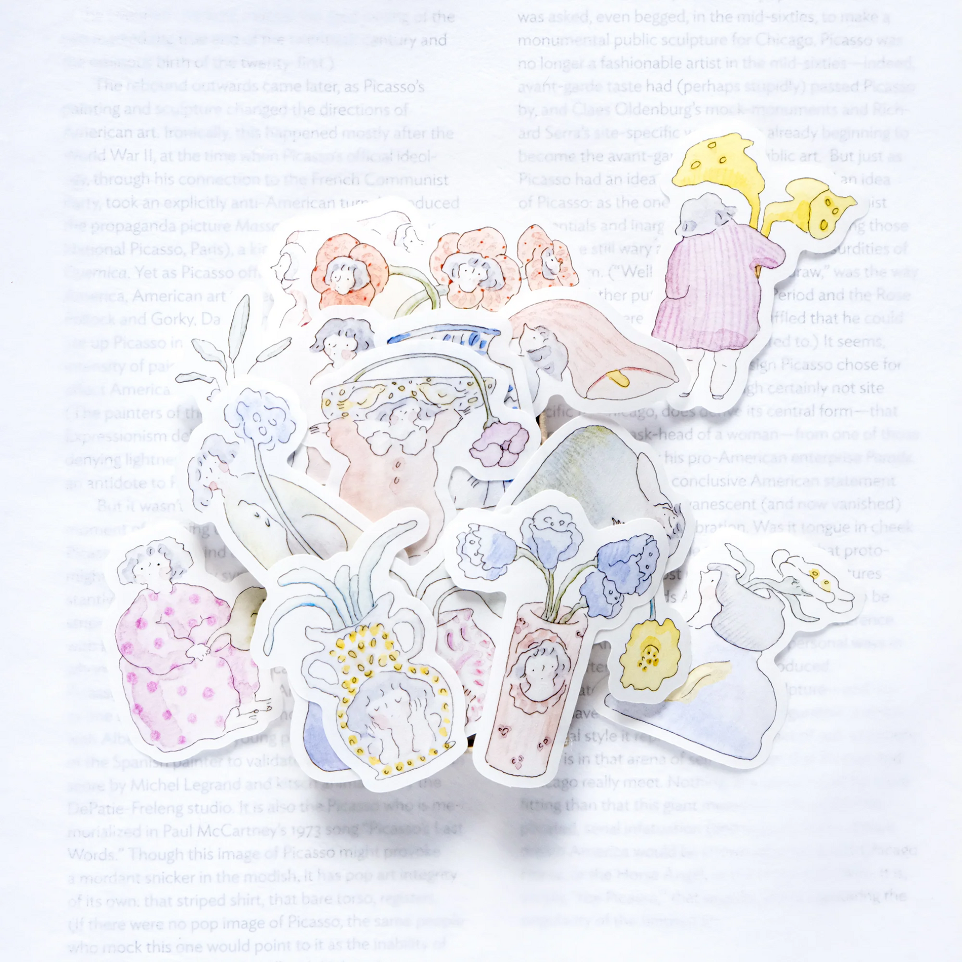 Matchbox - Some Vases Flake Stickers