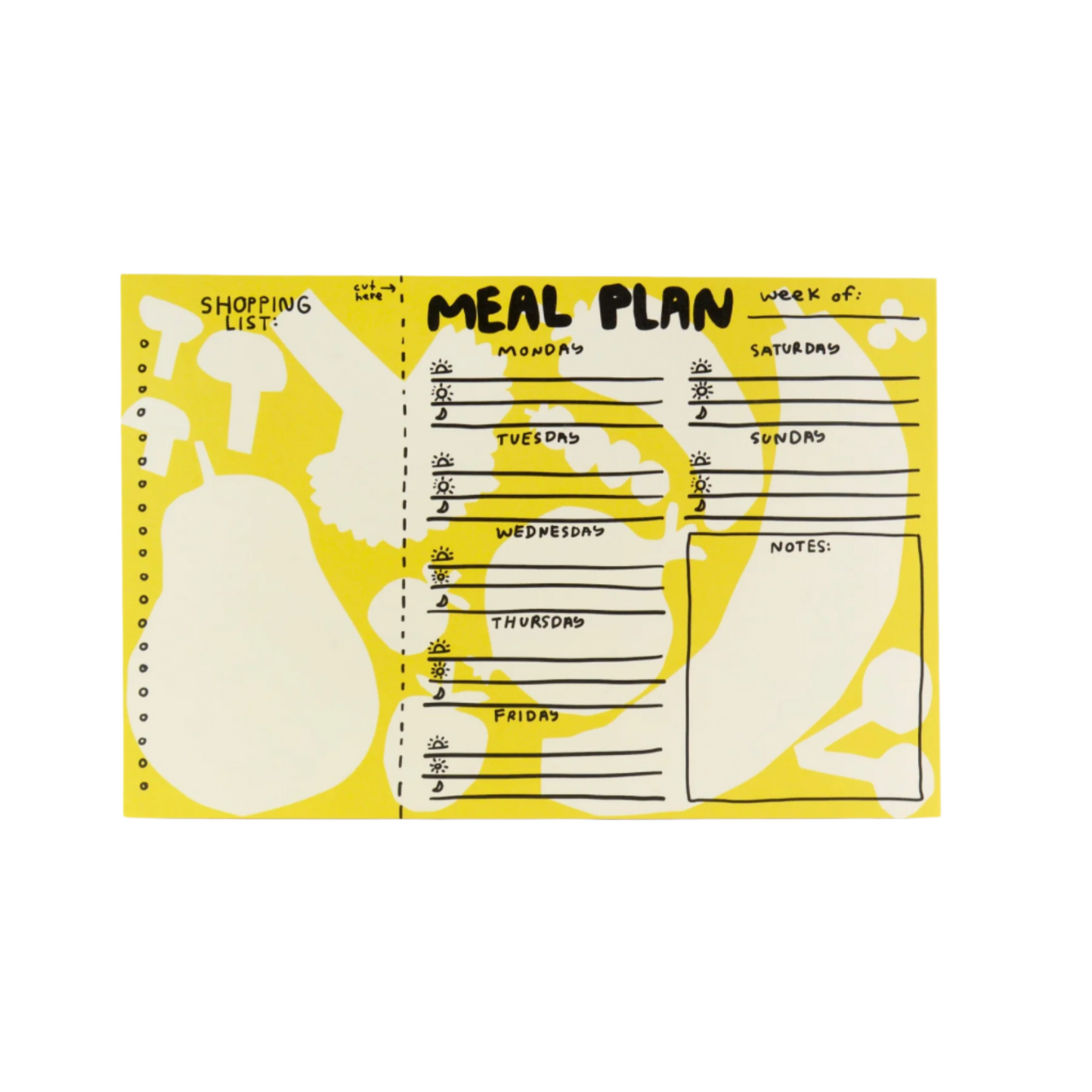 Meal Planning Pad