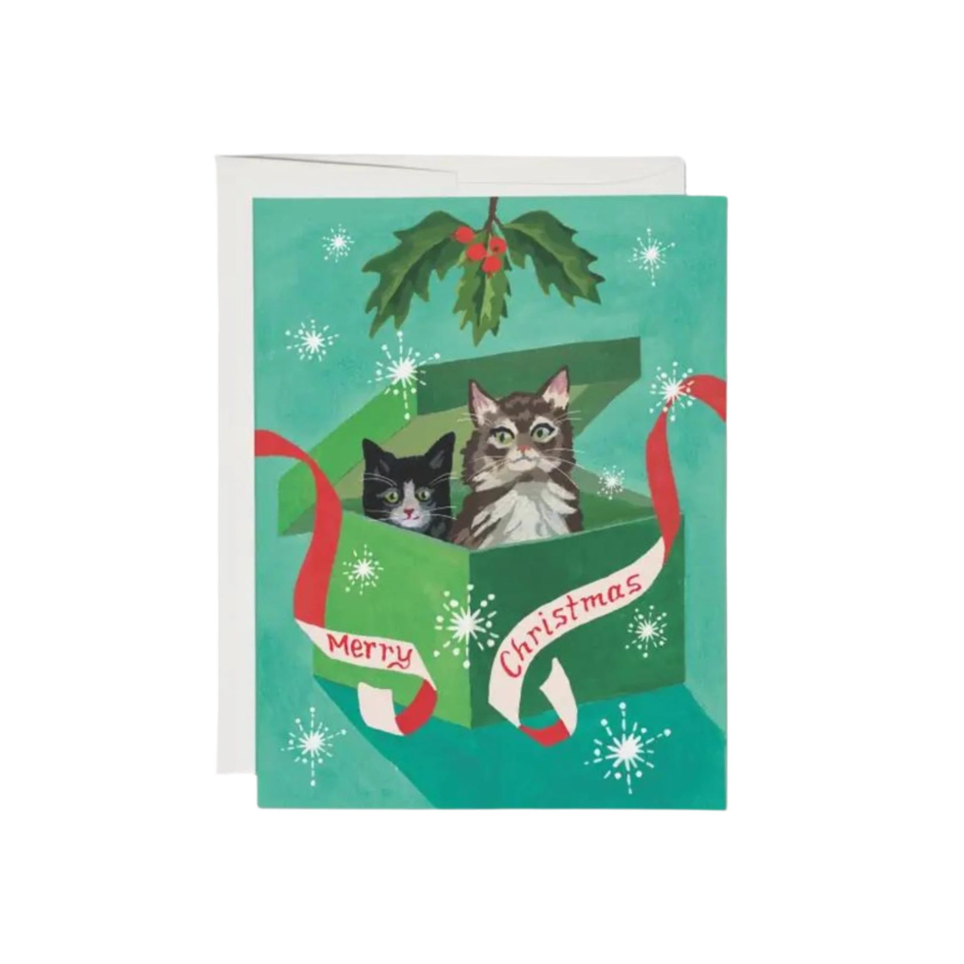 Meowy Christmas Card